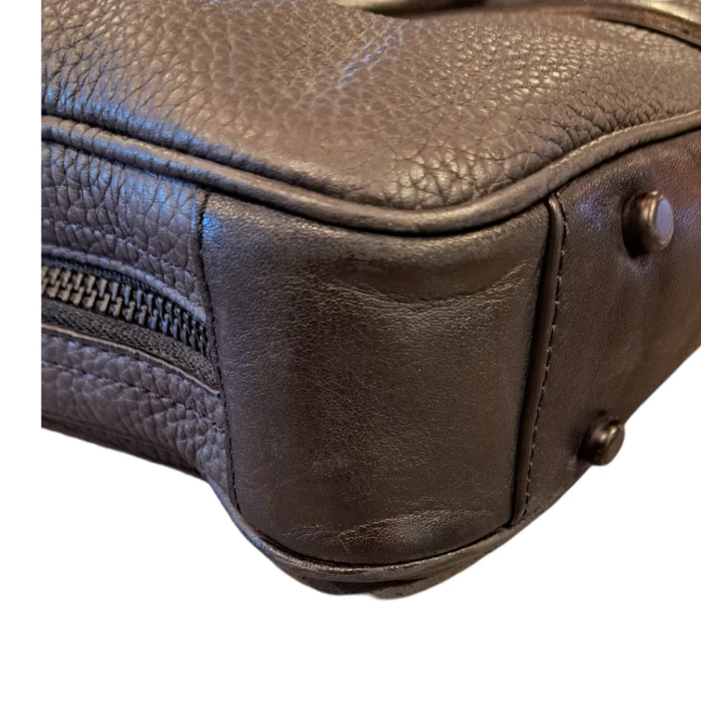 Coach Metropolitan Leather Slim Brief - Picture 6 of 13